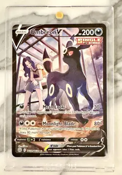 🌛UMBREON V Pokemon Brilliant Stars TG22/TG30 Trainer Gallery Holo Swsh:09 - Image 1