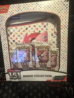 POKEMON SCARLET & VIOLET 151 BINDER COLLECTION BOX NEW SEALED 2023 ACTUAL PICS - Image 3