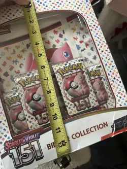 POKEMON SCARLET & VIOLET 151 BINDER COLLECTION BOX NEW SEALED 2023 ACTUAL PICS - Image 4
