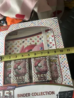 POKEMON SCARLET & VIOLET 151 BINDER COLLECTION BOX NEW SEALED 2023 ACTUAL PICS - Image 5