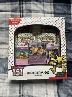 Pokemon TCG: Scarlet & Violet-151 Alakazam ex Collection Booster Box 820650855269 - Image 1