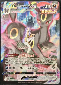 Pokemon Brilliant Stars Umbreon VMAX TG23/TG30 Trainer Gallery Holo SWSH09 NM - Image 1
