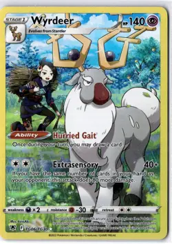 Pokemon Wyrdeer TG06/TG30 - Astral Radiance - Illustration Rare English - Image 1