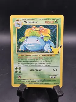 Pokemon TCG Venusaur Celebrations: Classic Collection 15/102 Holo Holo Rare - Image 1