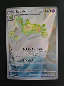 Pokemon TCG Black Bolt & White Flare Illustration Rare Reuniclus Promo SVP 212 - Image 1