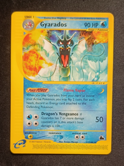 Pokemon Gyarados 11/144 Skyridge - Rare Not Holo ENG Front NM Back Good+ - Image 1