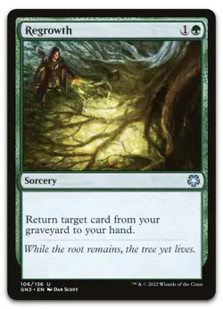 Regrowth #106 (NM) Game Night: Free-For-All GN3 Magic MTG - Image 1