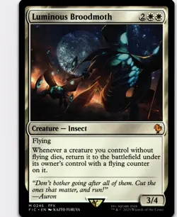 Luminous Broodmoth M Commander: FINAL FANTASY 246 FIC - Image 1