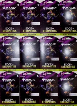 💥STEAL! Magic The Gathering⚡Edge Of Eternities Sleeved Play Booster ×12 - Image 1