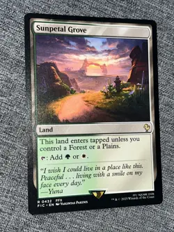 Sunpetal Grove - FIC 0432 NM - MTG Magic NM/M Regular - Image 1