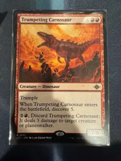 Trumpeting Carnosaur The Lost Caverns of Ixalan Regular - Image 1