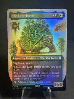 The Lion-Turtle (Borderless) Avatar: The Last Airbender Foil - Image 1