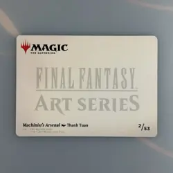 Machinist’s Arsenal, Thanh Tuan - Magic: Final Fantasy MTG - Art Series 2/53 NM+ - Image 2