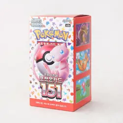 Pokemon Card Scarlet&Violet 151 Booster Box sv2a Korean Ver - Image 1