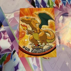 1999 Topps Pokemon TCG Charizard - #06 - Non-Holo - TV Series 1 Black Logo - Image 1