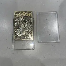 Pokemon 23K Gold Plated CHARIZARD Trading Card 1999 Burger King Limited Edition - Image 1