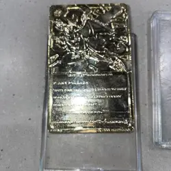 Pokemon 23K Gold Plated CHARIZARD Trading Card 1999 Burger King Limited Edition - Image 4
