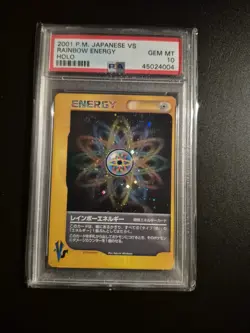 Regenbogen-Energie (VS) PSA 10, Pokemon Card VS - Rainbow Energy, Japanisch - Image 1