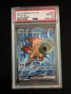 Pokemon TCG Chi-Yu EX Scarlet & Violet Paldea Evolved Holo Ultra Rare PSA 10 - Image 1
