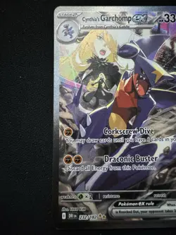 Pokemon TCG Cynthia's Garchomp ex 232/182 - Image 3