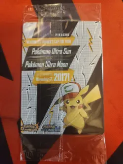 SEALED Ash’s Pikachu TCG SM108 2017 Promo Card Pokemon "I Choose You" - Image 2