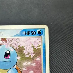 Squirtle 055/ADV-P Meiji Chocolate Promo 2004 HP50 Japanese Pokemon Card #A531 - Image 2