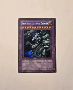 Yugioh Blue-Eyes Ultimate Dragon JMP-EN005 Secret Rare Limited Edition MP - Image 1