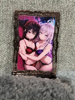 GODDESS STORY CP #087/100 KURUMI DATE A LIVE METAL ANIME WAIFU CARD - Image 2
