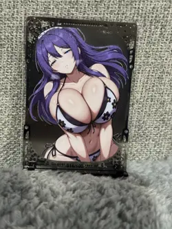 GODDESS STORY MXR #016/100 METAL ANIME WAIFU CARD - Image 2