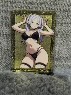 GODDESS STORYLSP #041/100 FRIEREN BEYOND JOURNEYS END METAL ANIME WAIFU CARD - Image 1
