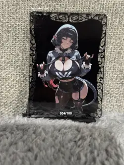 GODDESS STORY MXR #034/100 ZENLESS ZONE ZERO METAL ANIME WAIFU CARD - Image 2