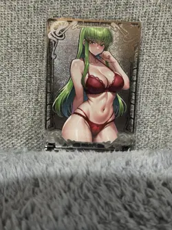 GODDESS STORY MXR #015/200 C.C CODE GEASE METAL ANIME WAIFU CARD - Image 2