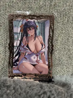 GODDESS STORY SP #097/100 YUZURIHA HELL’S PARADISE METAL ANIME WAIFU CARD - Image 1