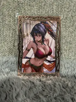 GODDESS STORY SP #097/100 YUZURIHA HELL’S PARADISE METAL ANIME WAIFU CARD - Image 2