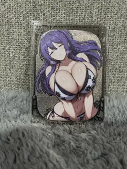GODDESS STORY MXR #017/100 METAL ANIME WAIFU CARD - Image 2