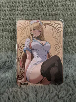 GODDESS STORY LSP #004/200 KITAGAWA MARIN METAL ANIME WAIFU CARD - Image 2