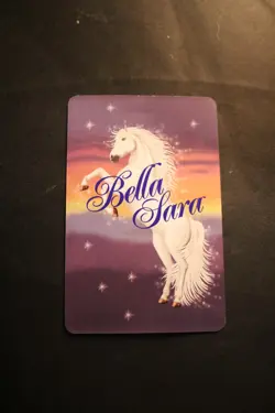 Bella Sara Trading Card - Royalty- Foil S5/55 Brine - ITALIAN - Image 2