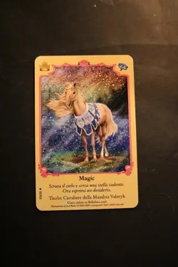 Bella Sara Trading Card - Royalty- Foil S30/55 Magic - ITALIAN - Image 1