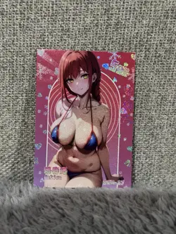 PREMIUM Goddess Story BEAUTIFUL GIRL SSR-17 MAKIMA CHAINSAW MAN ANIME WAIFU CARD - Image 1