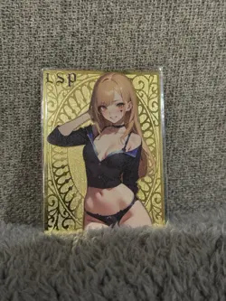 GODDESS STORY LSP #090/200 GOLD METAL ANIME CARD - Image 1