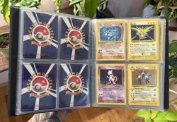 Vintage Pokemon Card Binder Collection Lot 1st Editions Charizard WOTC Neo - Image 5