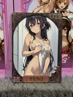 GODDESS STORY GENKI PARADE UTR-05 YUKI ANIME WAIFU CARD - Image 1