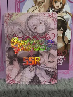 GODDESS STORY GENKI PARADE UTR-05 YUKI ANIME WAIFU CARD - Image 2