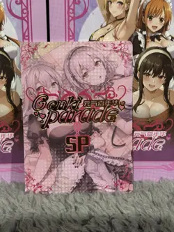 GODDESS STORY GENKI PARADE SP-11 HMS DRAKE AZUR LANE ANIME WAIFU CARD - Image 2