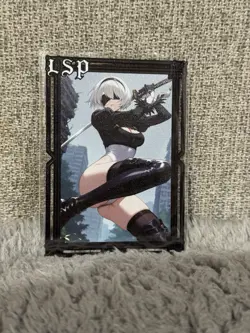 GODDESS STORY LSP #126/200 2B NIER AUTOMATA BLACK METAL ANIME CARD - Image 1
