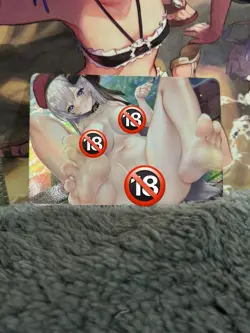 R18+ UNCENSORED GODDESS STORY SHENHE GENSHIN IMPACT ANIME WAIFU CARD - Image 2