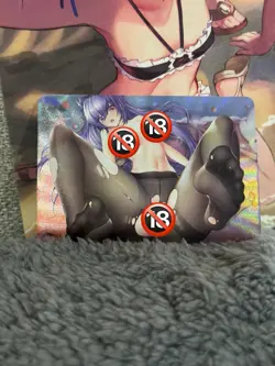 R18+ UNCENSORED GODDESS STORY KEQING GENSHIN IMPACT ANIME WAIFU CARD - Image 2