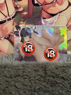 R18+ UNCENSORED GODDESS STORY GENSHIN IMPACT ANIME WAIFU CARD - Image 2
