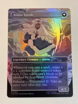 The Legend of Kuruk (Borderless FOIL) UB: Avatar: the Last Airbender - Image 2