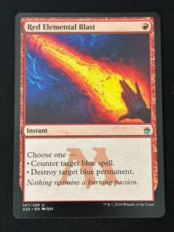 1x MTG Red Elemental Blast - Masters 25 (A25) #147 - Magic the Gathering - Image 1
